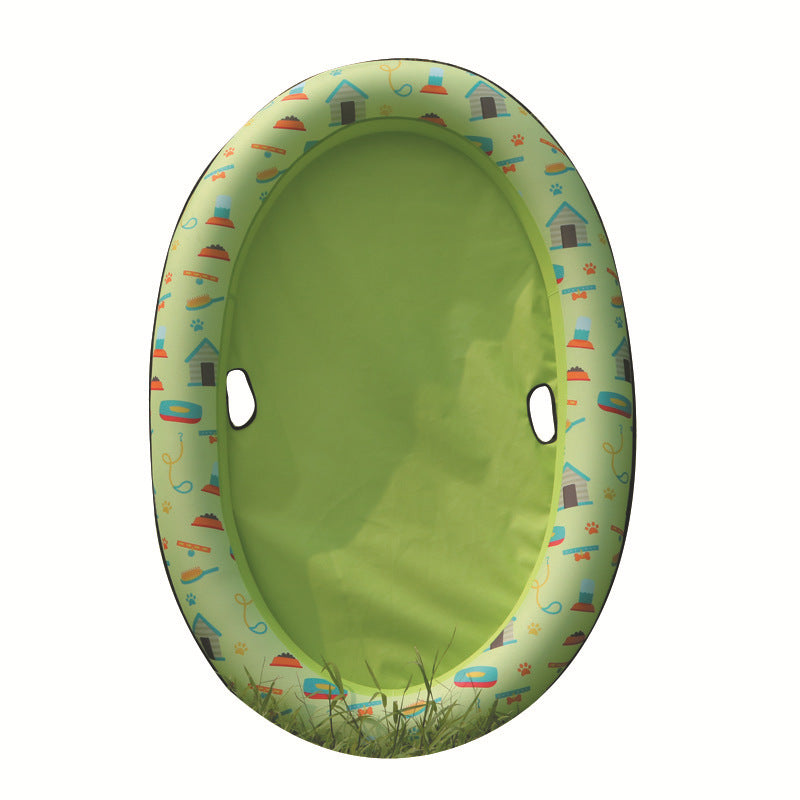 Inflatable Pet Float Mat for Dogs & Cats – PVC Pool & Beach Raft