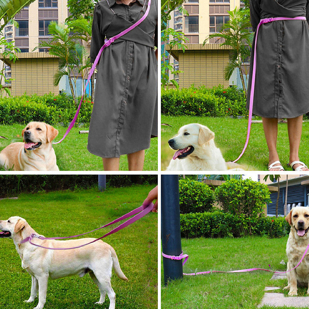 PVC Multifunctional Waterproof Pet Traction Rope