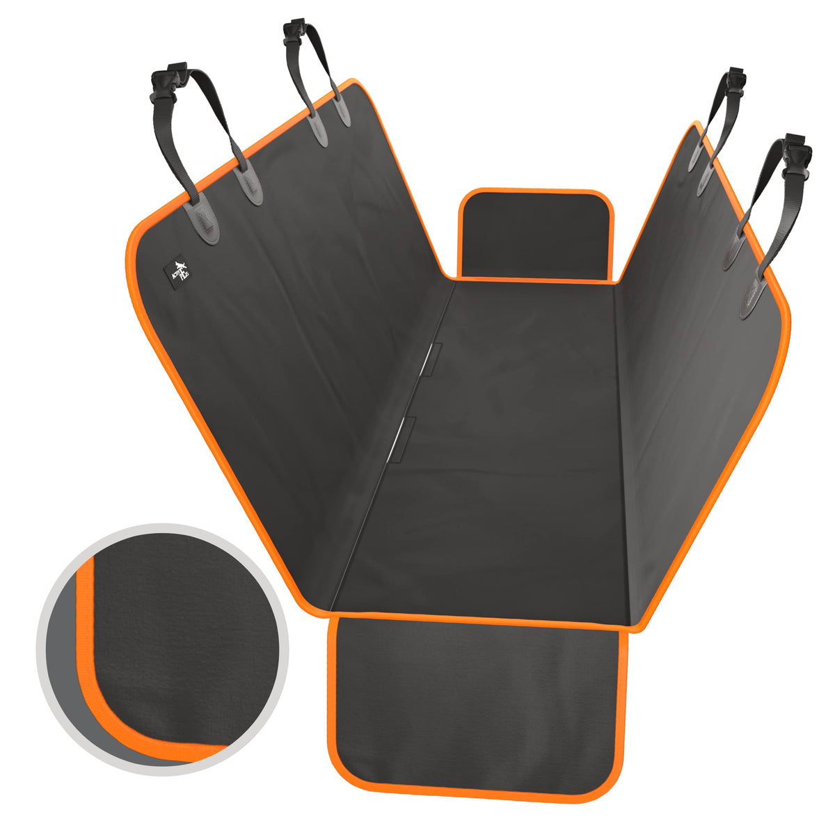 Waterproof Dog Car Seat Cover – Convertible Hammock for SUVs, Trucks & Cars