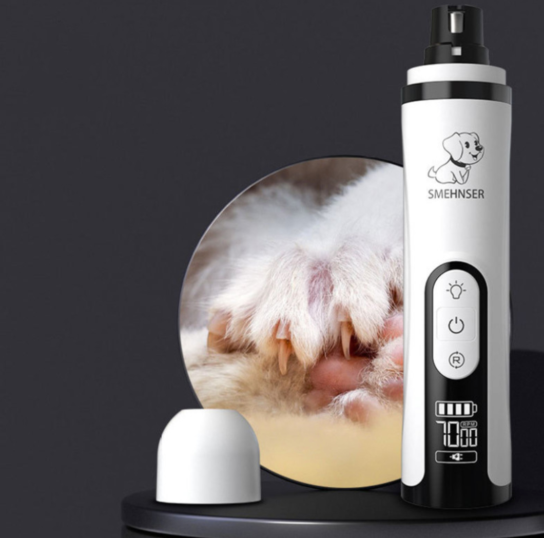 LED Pet Nail Clippers with Bloodline Detector — Safe Trimming for Dogs & Cats
