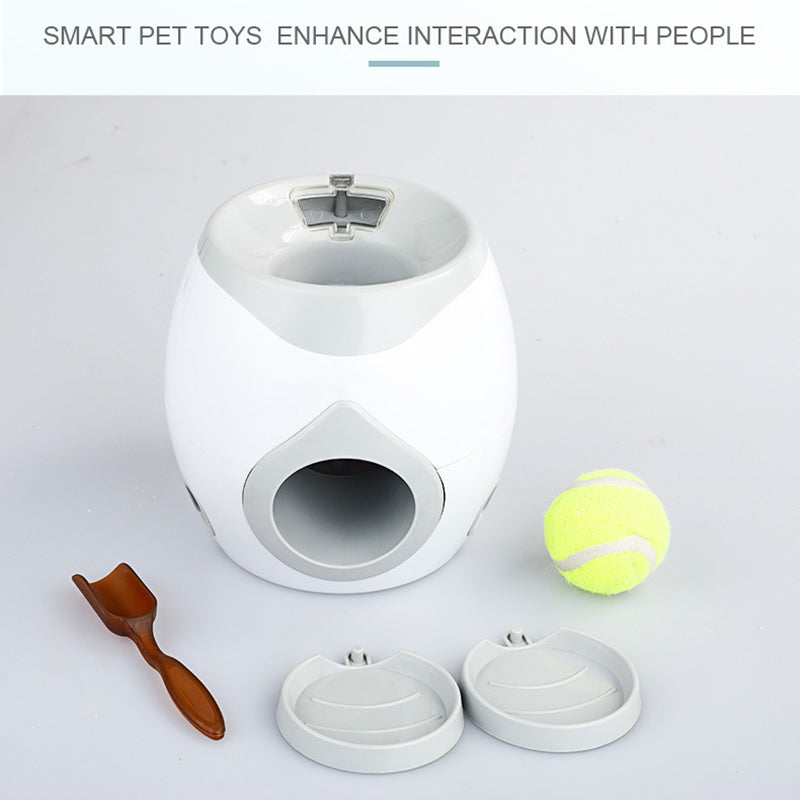 Tennis Ball Treat Dispenser – Interactive Dog Feeder & Training Toy