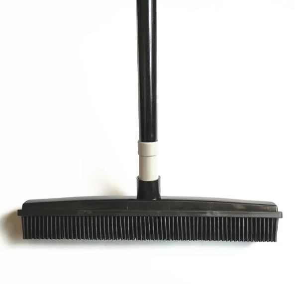 Pet Hair Removal Broom Mop — Multi-Surface, Washable Head, 7 Colors