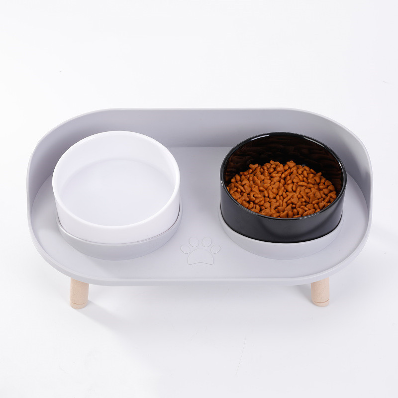 Anti-Tip Elevated Cat Food Bowl