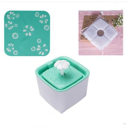 Automatic Pet Water Fountain for Cats & Dogs – 2.5L Self-Filtering Dispenser