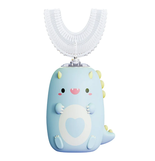 Kids Electric Toothbrush with Food-Grade Silicone Head