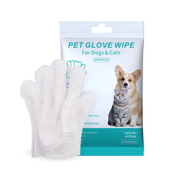 Pet Cleaning Gloves & Wipes — Disposable Grooming Essentials for Dogs & Cats (9 Types)