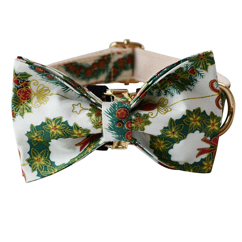 Butterfly Knot Metal Buckle Pet Collar Products