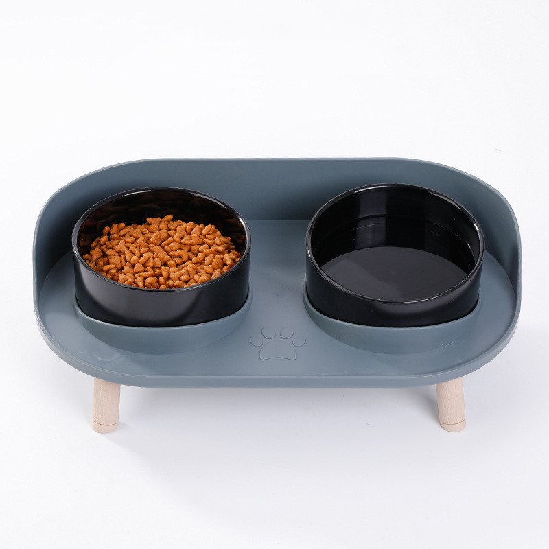 Anti-Tip Elevated Cat Food Bowl