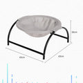 Summer Hammock Pet Bed – Breathable, Washable, for Cats & Small Dogs