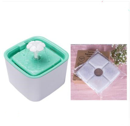 Automatic Pet Water Fountain for Cats & Dogs – 2.5L Self-Filtering Dispenser