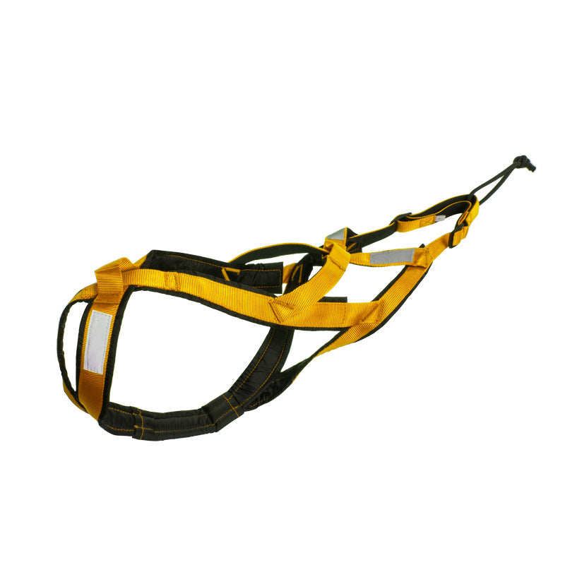Outdoor Dog Sled Chest Harness — Durable Nylon, 3 Colors, Sizes M–3XL