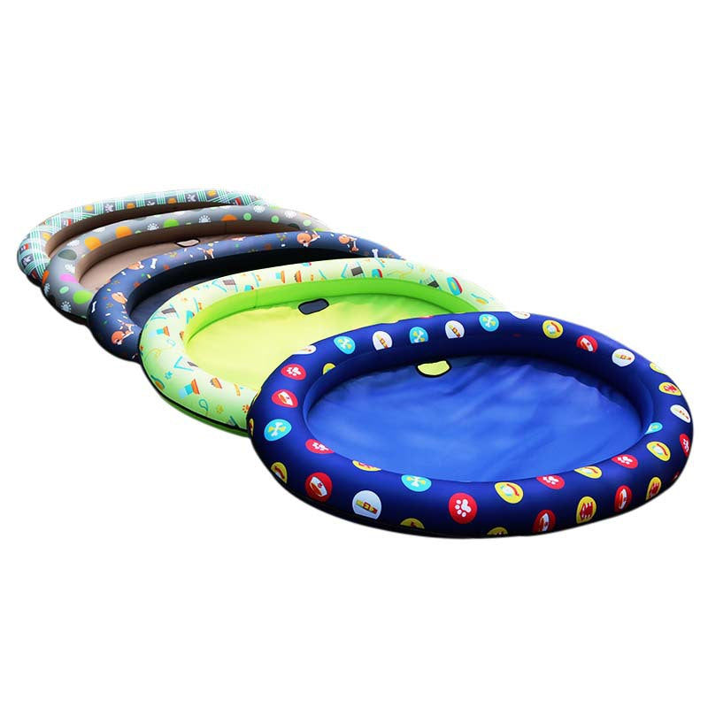 Inflatable Pet Float Mat for Dogs & Cats – PVC Pool & Beach Raft