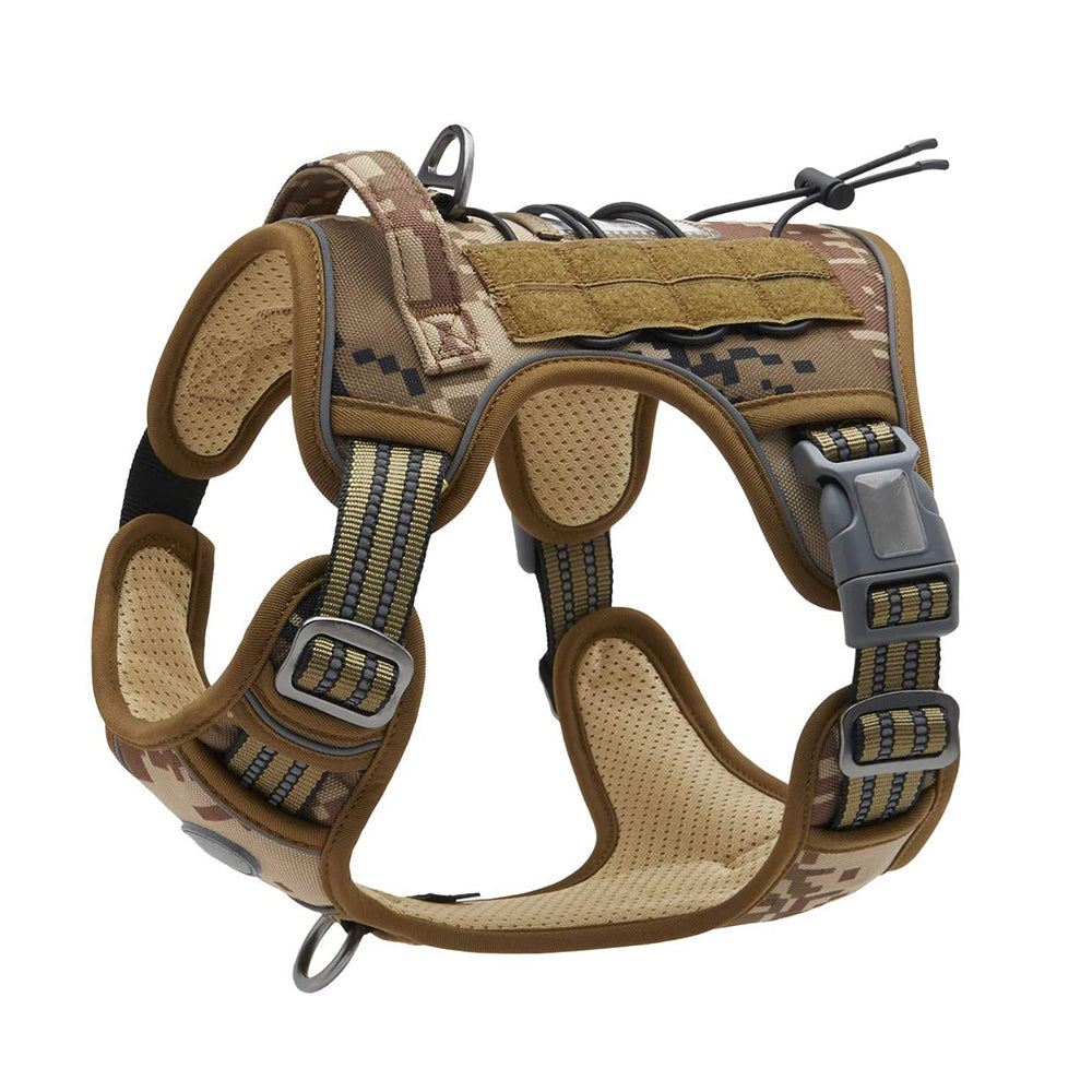 Reflective Dog Harness for Outdoor Training – Nylon, 10 Colors & 4 Sizes