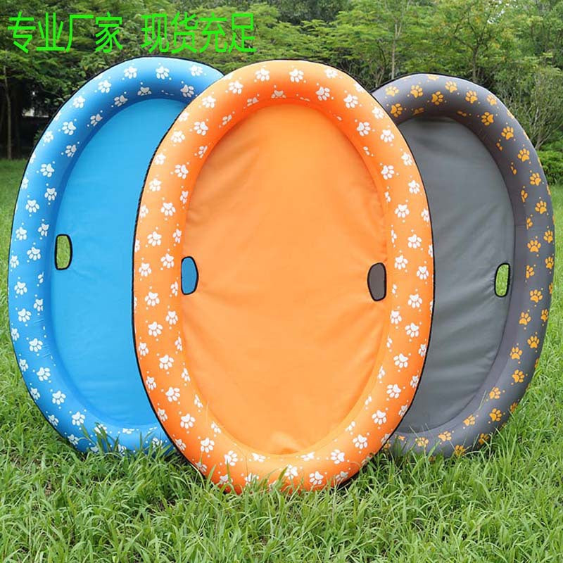 Inflatable Pet Float Mat for Dogs & Cats – PVC Pool & Beach Raft