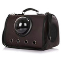 Transparent PU Rainproof Pet Carrier Bag – Portable Go-Out Bag for Cats & Dogs
