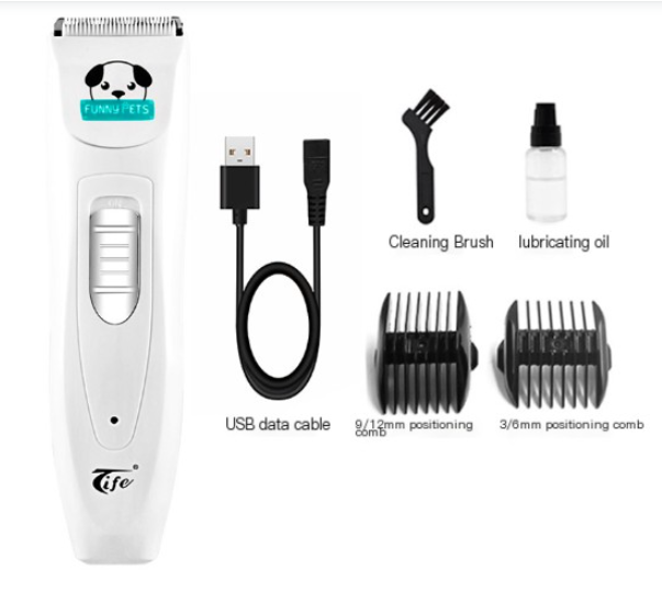 Professional Cordless Pet Grooming Clipper for Dogs & Cats – TP-3000