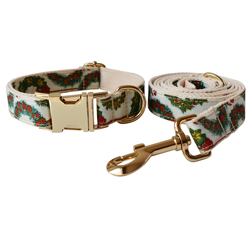 Butterfly Knot Metal Buckle Pet Collar Products