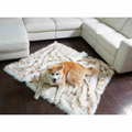 Waterproof Sherpa Fleece Dog Blanket — Dual-Sided, Furniture Protector, 2 Colors & 2 Sizes