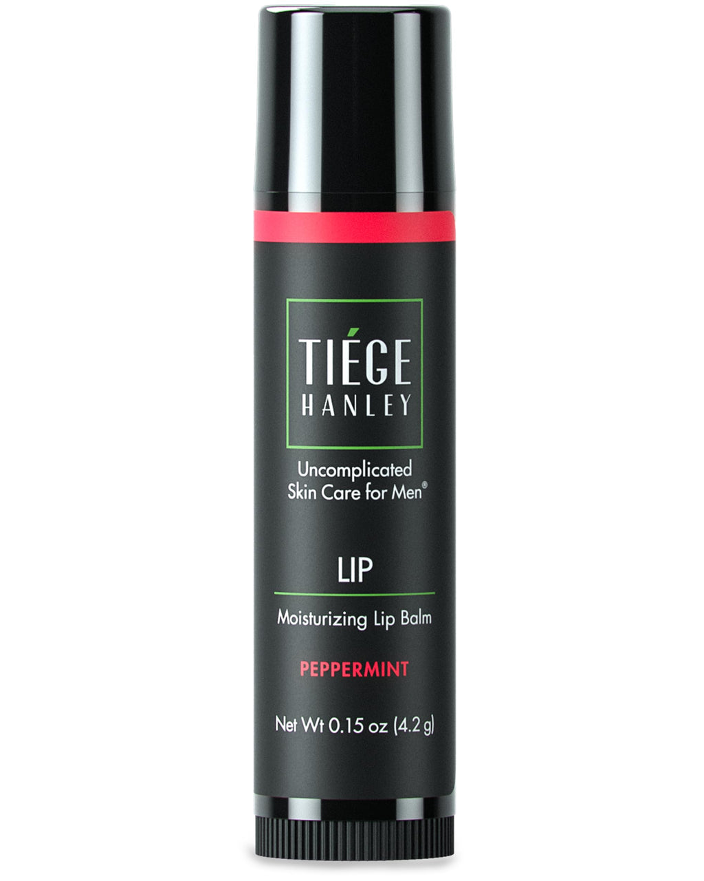 Tiege Hanley Hydrating Lip Balm Peppermint - Moisturizing Lip Care Treatment Products for Dry & Cracked Lips - Hidratante de Labios