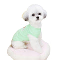 Summer Heart Print Dog T-Shirt – Soft Breathable Cotton