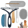 5-Pack Pet Hair Removal Set – Reusable Carpet Rake & Multi-Surface Fur Remover for Furniture