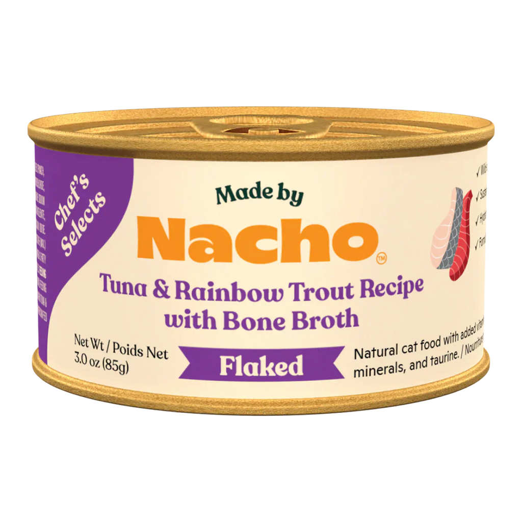 Made By Nacho Flaked Tuna & Rainbow Trout (3oz)