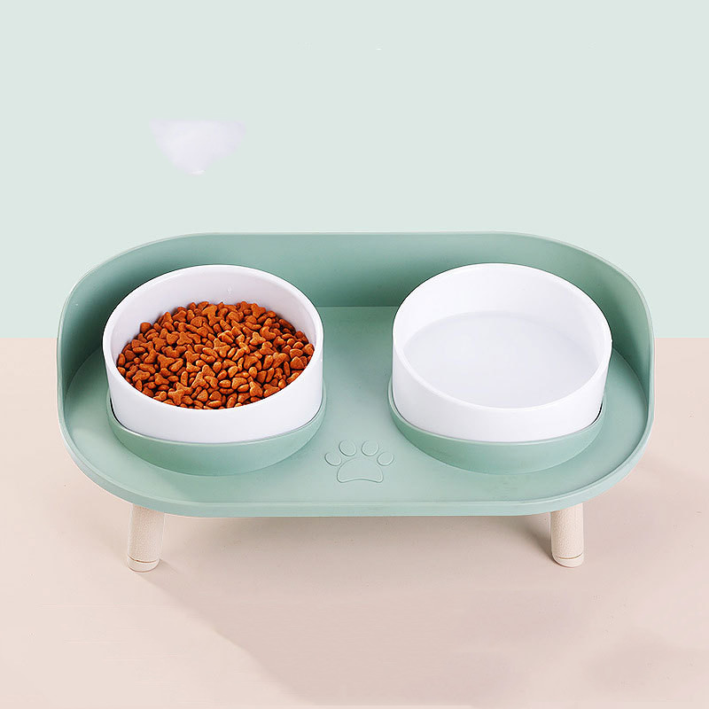 Anti-Tip Elevated Cat Food Bowl