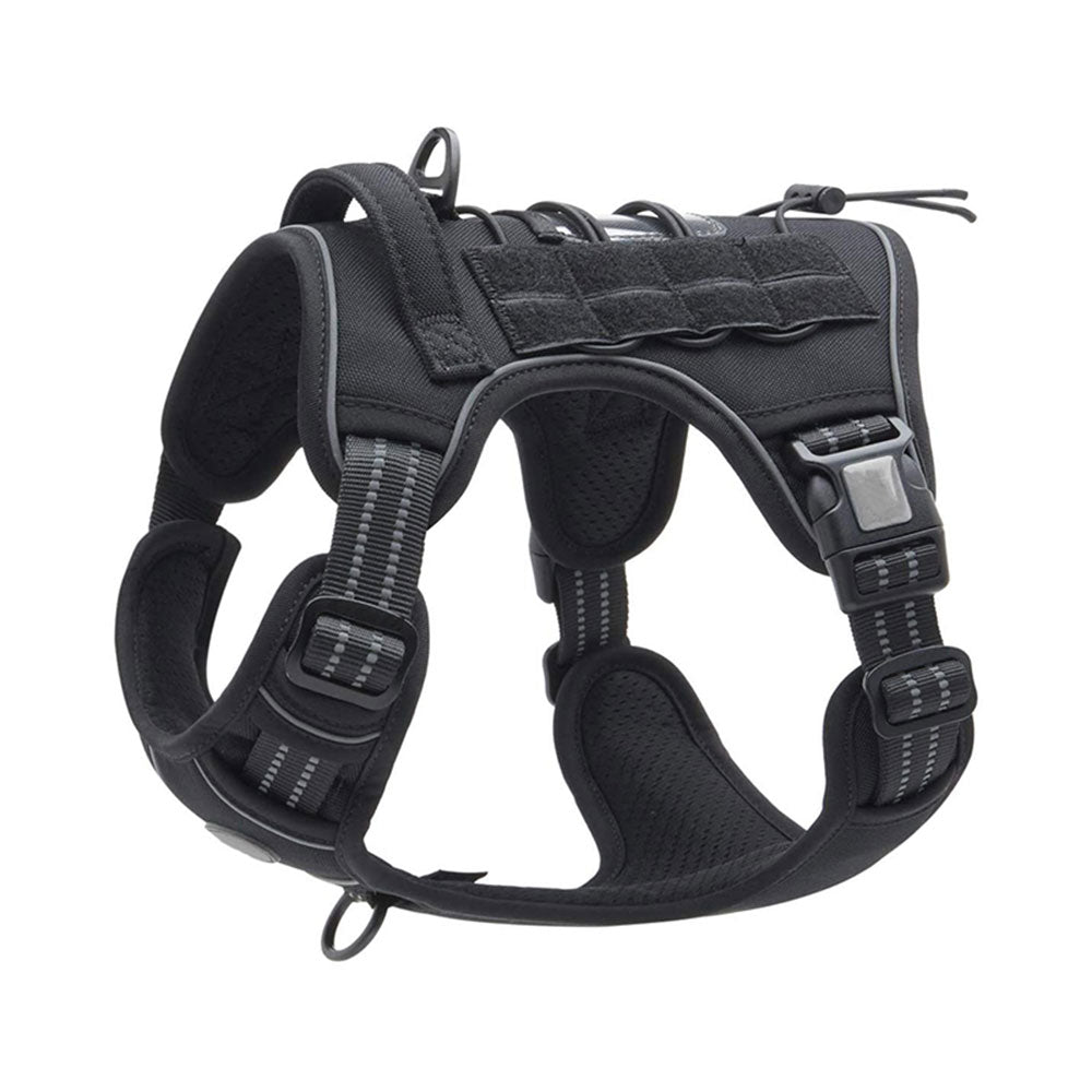 Reflective Dog Harness for Outdoor Training – Nylon, 10 Colors & 4 Sizes