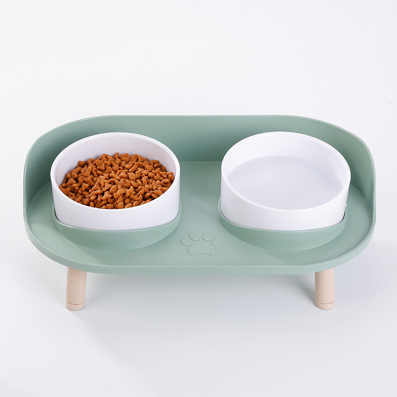 Anti-Tip Elevated Cat Food Bowl