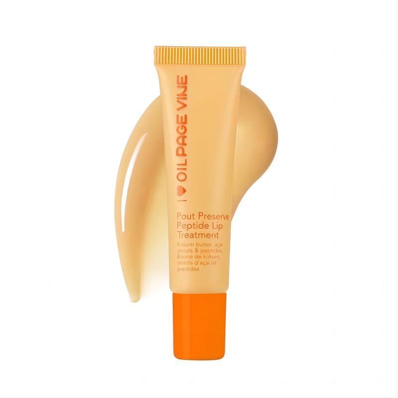 Pout Preserve Peptide Lip Treatment lip balm，lip peptide，pout preserve summer lip gloss (Citrus Sunshine)