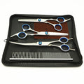 Dog Grooming Tool Set with Comb and Scissors