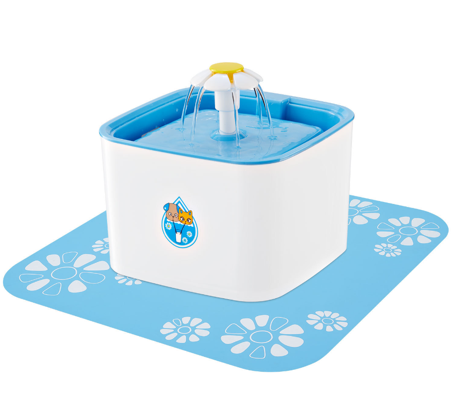 Automatic Pet Water Fountain for Cats & Dogs – 2.5L Self-Filtering Dispenser