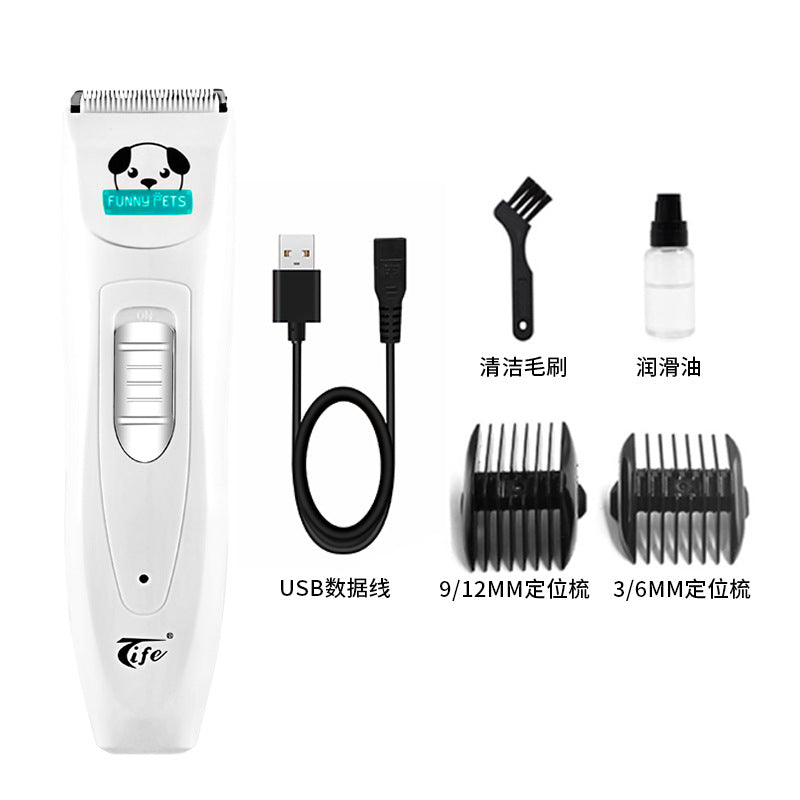 Professional Cordless Pet Grooming Clipper for Dogs & Cats – TP-3000