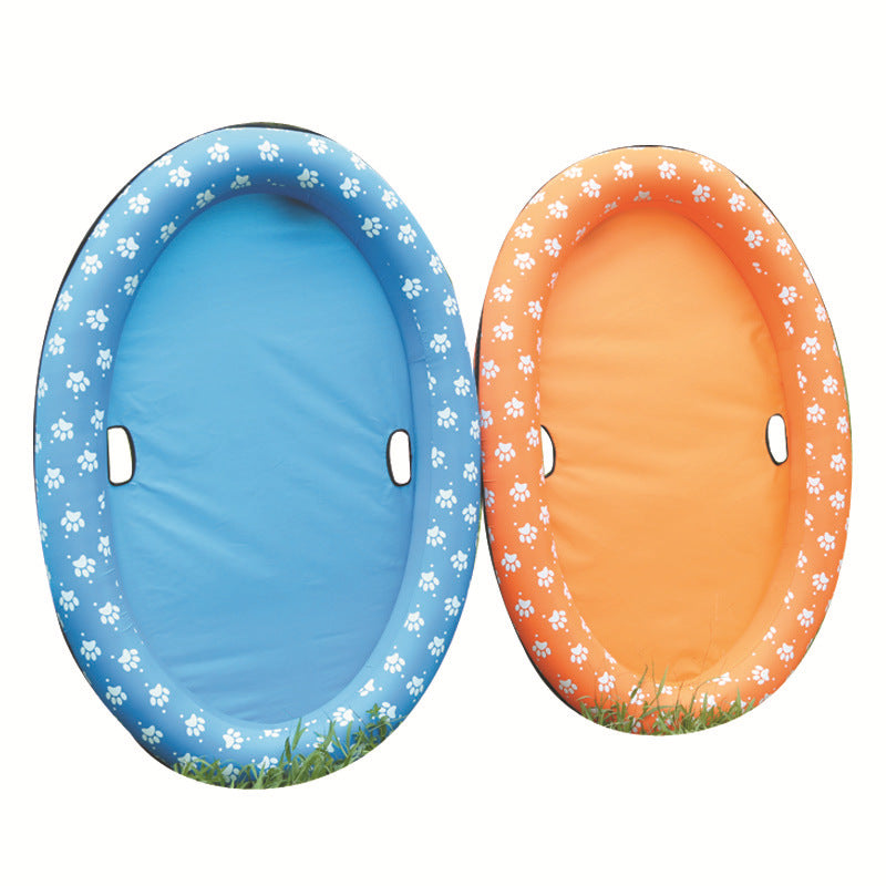 Inflatable Pet Float Mat for Dogs & Cats – PVC Pool & Beach Raft