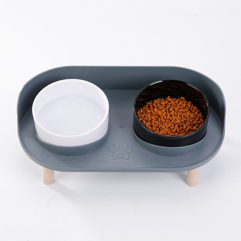 Anti-Tip Elevated Cat Food Bowl