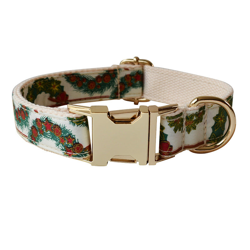 Butterfly Knot Metal Buckle Pet Collar Products