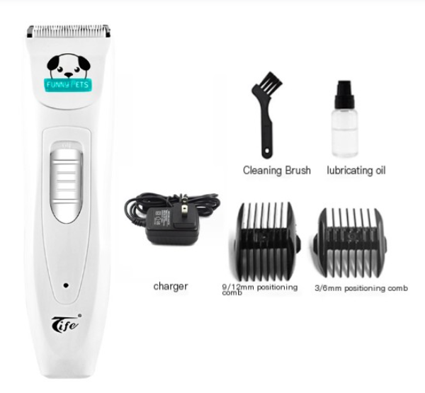 Professional Cordless Pet Grooming Clipper for Dogs & Cats – TP-3000